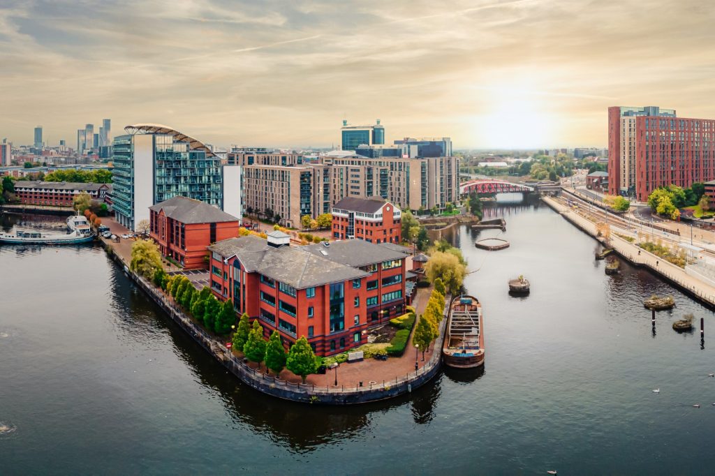 Manchester waterfront