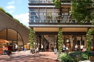 CGI of Timber Square interior